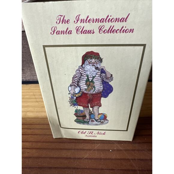 International Santa Claus Collection Old St. Nick Australia 1997 In Box - Picture 6 of 7